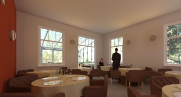 3d view restaurant
